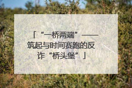 “一桥两端”——筑起与时间赛跑的反诈“桥头堡”