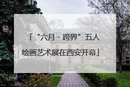 “六月 - 跨界”五人绘画艺术展在西安开幕