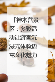 神木营景区：多彩活动让游客沉浸式体验边屯文化魅力