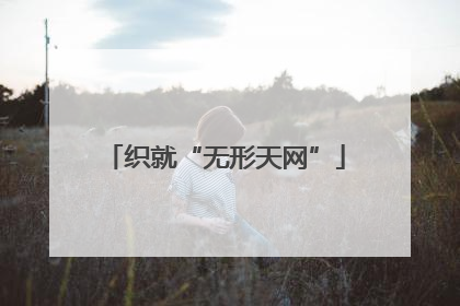 织就“无形天网”