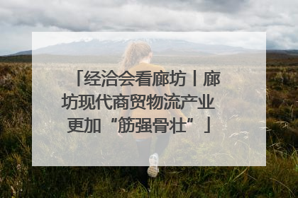 经洽会看廊坊丨廊坊现代商贸物流产业更加“筋强骨壮”