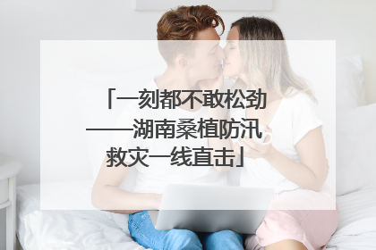 一刻都不敢松劲——湖南桑植防汛救灾一线直击