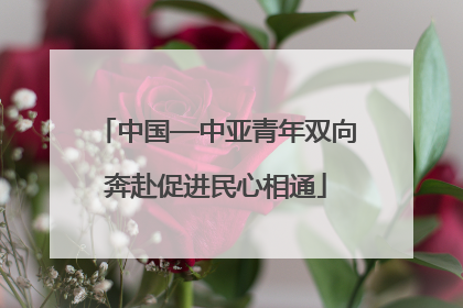 中国—中亚青年双向奔赴促进民心相通