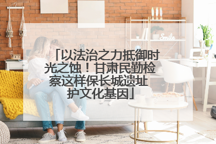 以法治之力抵御时光之蚀！甘肃民勤检察这样保长城遗址 护文化基因