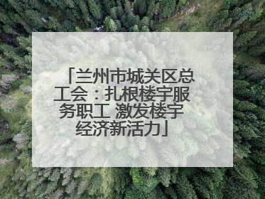 兰州市城关区总工会：扎根楼宇服务职工 激发楼宇经济新活力