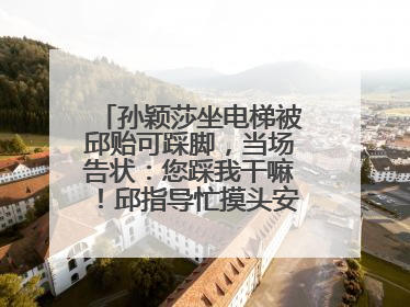 孙颖莎坐电梯被邱贻可踩脚，当场告状：您踩我干嘛！邱指导忙摸头安慰：这孩子
