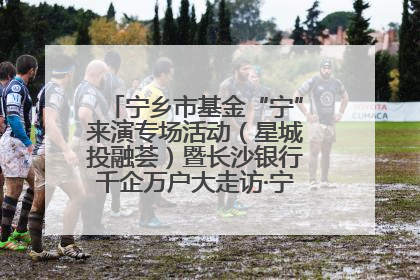 宁乡市基金“宁”来演专场活动（星城投融荟）暨长沙银行千企万户大走访·宁乡专场活动举行