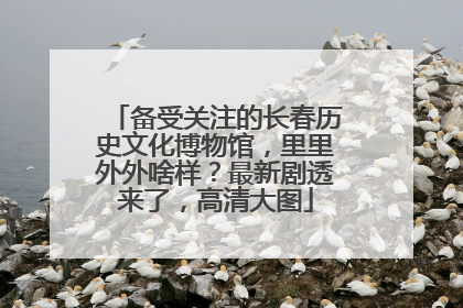 备受关注的长春历史文化博物馆，里里外外啥样？最新剧透来了，高清大图