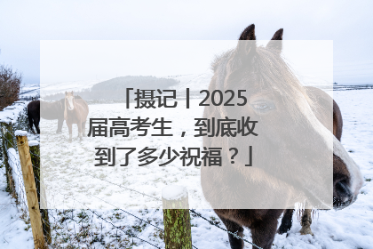 摄记丨2025届高考生，到底收到了多少祝福？