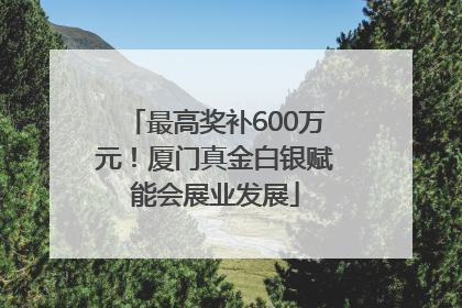 最高奖补600万元！厦门真金白银赋能会展业发展