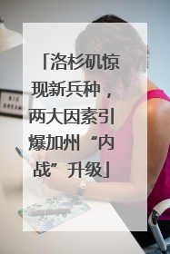 洛杉矶惊现新兵种，两大因素引爆加州“内战”升级