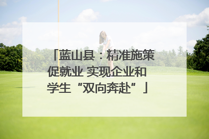 蓝山县：精准施策促就业 实现企业和学生“双向奔赴”