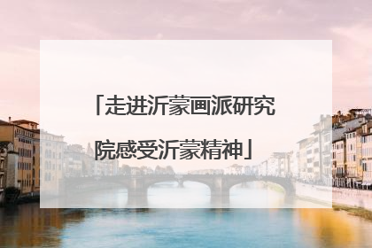 走进沂蒙画派研究院感受沂蒙精神