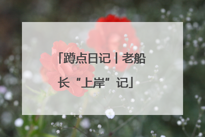 蹲点日记丨老船长“上岸”记