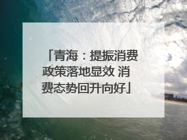 青海：提振消费政策落地显效 消费态势回升向好