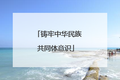 铸牢中华民族共同体意识