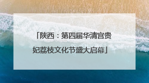 陕西：第四届华清宫贵妃荔枝文化节盛大启幕