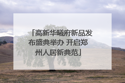 高新华曦府新品发布盛典举办 开启郑州人居新典范