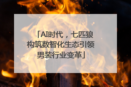 AI时代，七匹狼构筑数智化生态引领男装行业变革